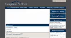 Desktop Screenshot of managementnorthwest.com
